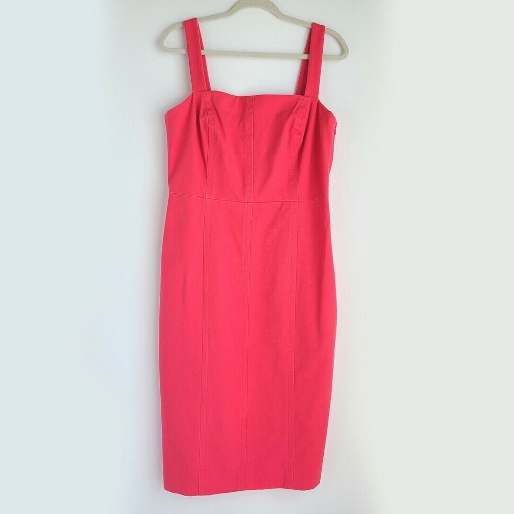 Banana Republic Pink Jean Dress Womens 12 Sleeveless Shift Brand New NWT $128